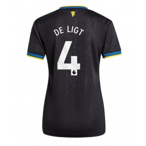 Manchester United Matthijs de Ligt #4 Tredjetrøje Dame 2025-26 Kortærmet